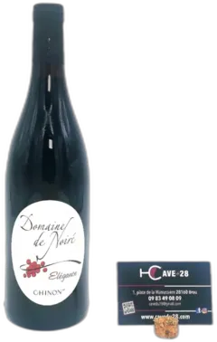 photo Chinon Rouge 2021 Elégance Domaine de Noiré