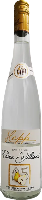 photo Eau de Vie Poire Williams Hepp