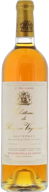 photo Chateau de Rayne Vigneau Sauternes 1er Cru Classe 2022