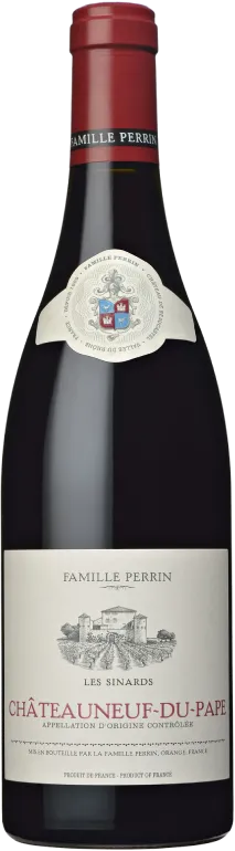 photo du vin Famille Perrin Châteauneuf-du-Pape les Sinards Rouge 2022