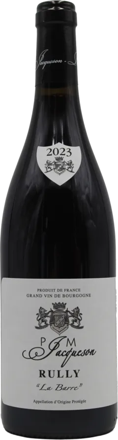 photo du vin Rully la Barre 2023 Domaine Jacqueson