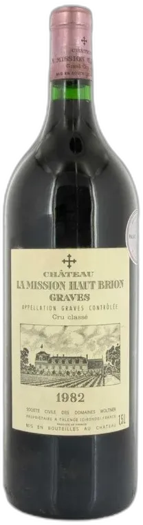 photo Magnum Château la Mission Haut-Brion 1982 Cave du Palais de l’Élysée