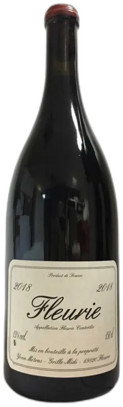 photo du vin Magnum Fleurie 2018 Yvon Métras