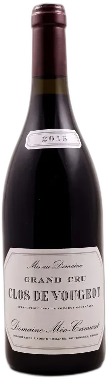 capture du vin Méo Camuzet Clos Vougeot 2015