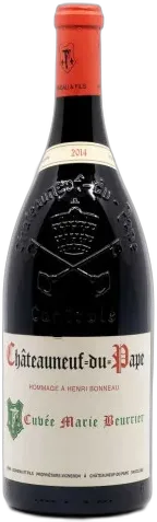 photo Bonneau Henri Châteauneuf du Pape Cuvée Marie Beurrier 2014 Magnum