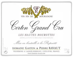 photo Corton Grand Cru Rouge Hautes Mourottes 2014 Domaine Ravaut