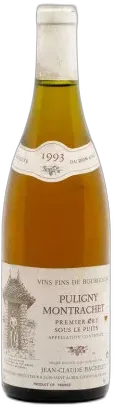 photo Bachelet Jean Claude Puligny Montrachet 1er Cru Sous le Puit 1993