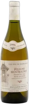 photo Bachelet Jean Claude Puligny Montrachet 1er Cru Sous le Puit 1996