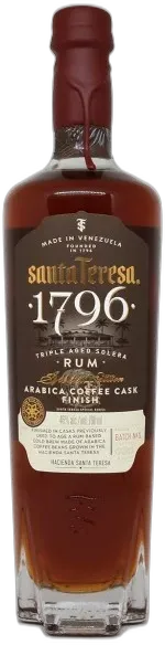 vue du vin Santa Teresa 1796 Arabica Coffee Cask Finish