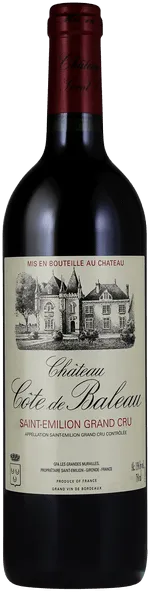 photo Cote de Baleau Rouge 2022 de st Emilion Grand Cru