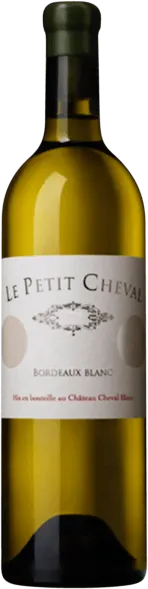 photo le Petit Cheval Blanc Blanc 2022 de Bordeaux Blanc 1500 ml