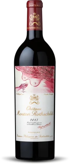 photo Mouton Rothschild Rouge 2017 de Pauillac