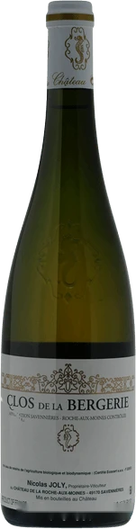 photo Joly n Savennieres Roche Aux Moines Clos de la Bergerie Blanc Blanc 2023 de Savennieres Roche Aux Moines Clos de la Bergerie