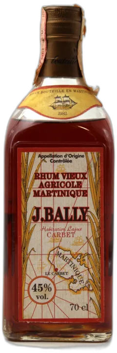 photo Rhum J. Bally Millésime 1982