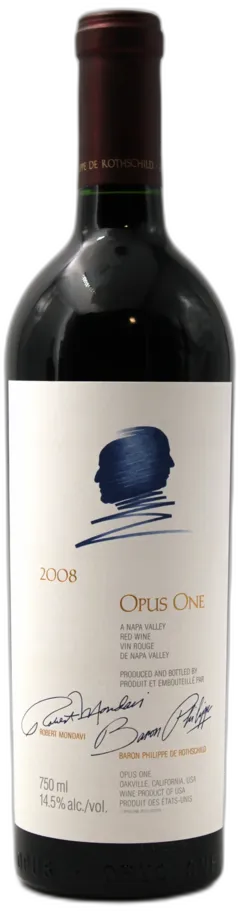 photo Opus One 2008 Napa Valley