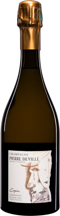 photo Domaine Pierre Deville Champagne Extra-Brut Blanc de Blancs Grand Cru 