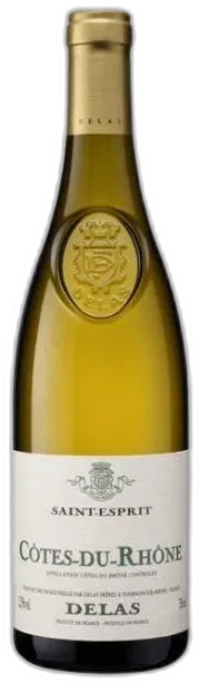photo du vin Cote du Rhône Saint Esprit 2023 Blanc Maison Delas Frères