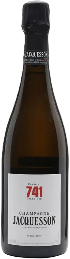vue du vin Champagne Jacquesson Cuvée 741