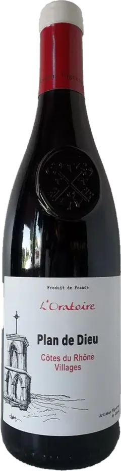 photo Côtes du Rhône Villages Plan de Dieu l’Oratoire 2022 Cave de Rhonea