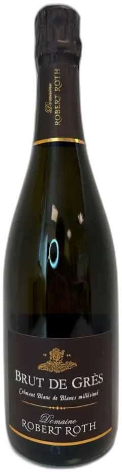 photo Domaine Robert Roth Cremant Brut de Gres 2022 Alsace France