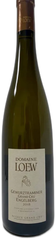 photo Domaine Etienne Loew Gewurztraminer gc Engelberg 2018 Alsace France