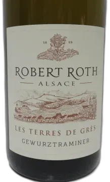 photo Domaine Robert Roth Gewurztraminer Terres de Gres 2020 Alsace France