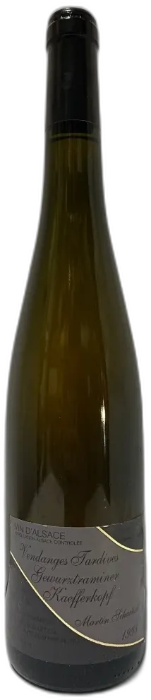 photo du vin Domaine Martin Schaetzel Kaefferkopf vt Gewurztraminer gc 1998 Alsace France