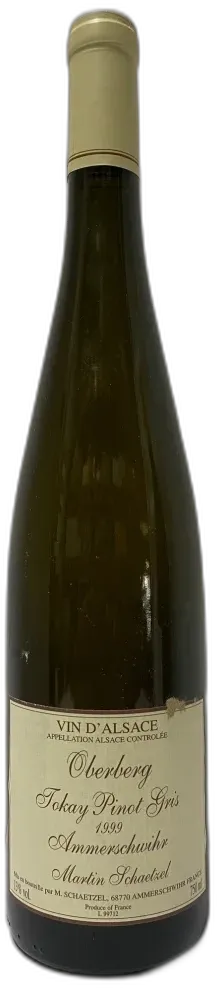 illustration du vin Domaine Martin Schaetzel Tokay Pinot Gris Oberberg 1999 Alsace France
