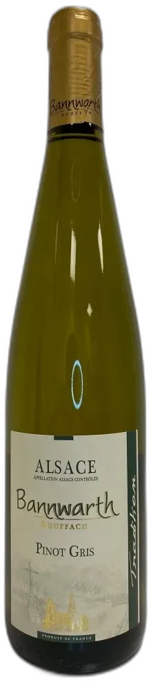 photo du vin Domaine Bannwarth Pinot Gris 2021 Alsace France