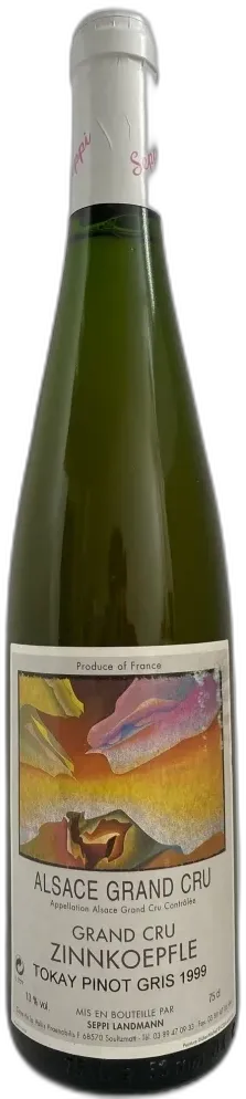 photo Domaine Seppi Landmann Tokay Pinot Gris gc Zinnkoepfle 1999 Alsace France