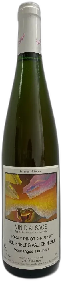 photo Domaine Seppi Landmann Pinot Gris Bollenberg Vallee Noble vt 1997 Alsace France