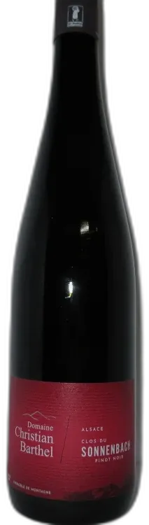photo Domaine Barthel Pinot Noir Clos du Sonnenbach 2019 Alsace France
