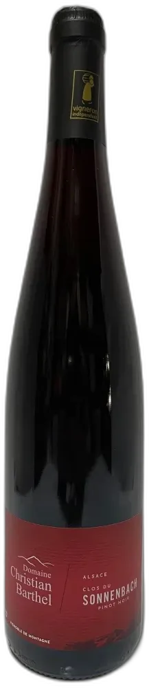 photo Domaine Barthel Pinot Noir Clos du Sonnenbach 2021 Alsace France