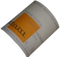 image du vin Domaine Ostertag les Vieilles Vignes de Sylvaner Vin de l’Aoc
