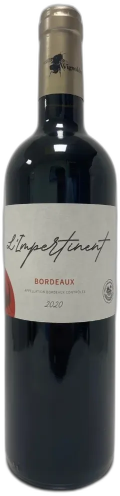 image du vin Cuvée l' Impertinant Vignobles Perez Bordeaux France