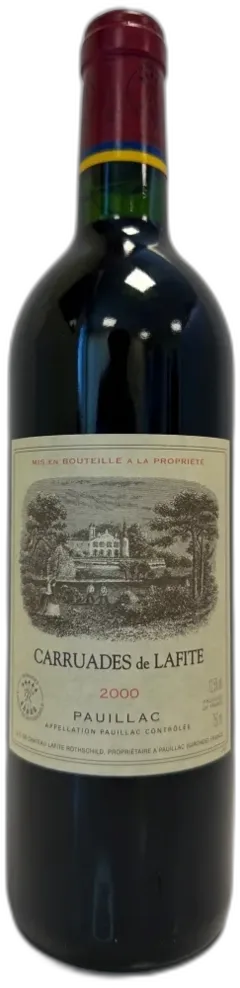 photo les Carruades de Lafite 2000 Bordeaux France