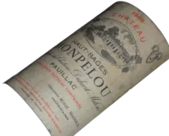 photo Château Haut Bages Monpelou 1966 Bordeaux France