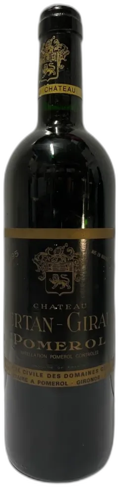photo du vin Château Certan Giraud 1995 Bordeaux France