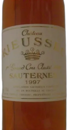 photo Château Rieussec 1997 Bordeaux France