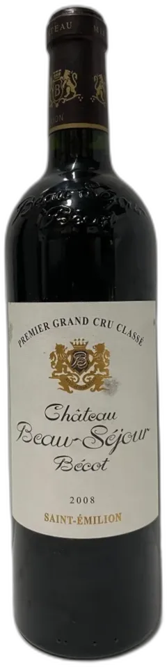 photo Château Beau-Sejour Becot 1er Grand Cru Classe 2008 Bordeaux France