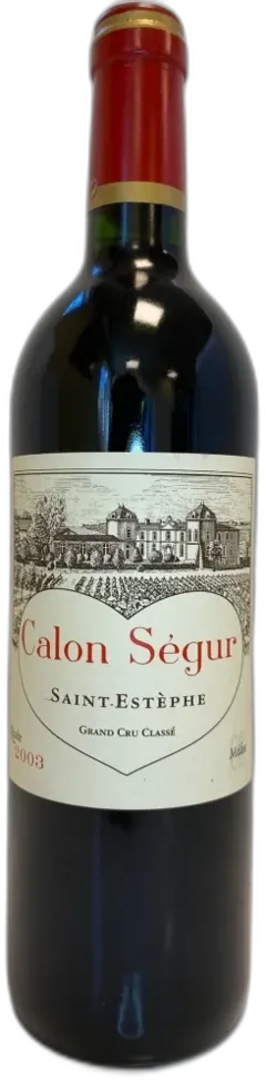 photo Château Calon Segur 2003 Bordeaux France