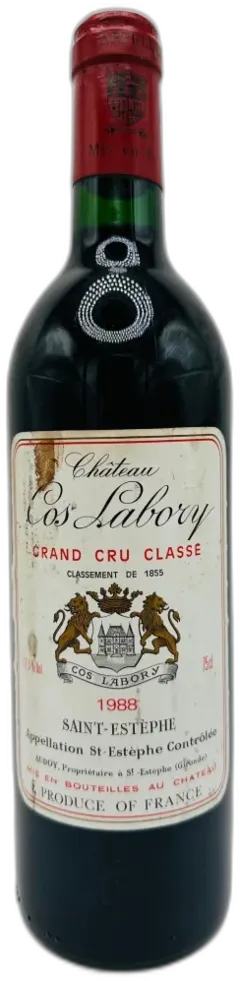 photo Château Cos Labory 1988 Bordeaux France