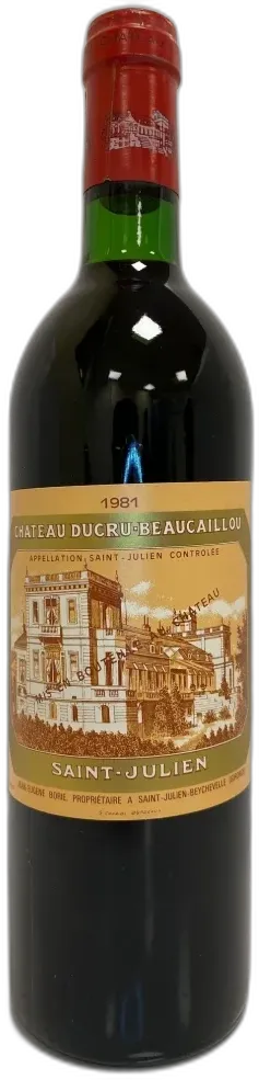 photo Château Ducru-Beaucaillou Saint-Julien 1981 Bordeaux France