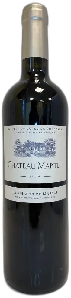 photo du vin Château Martet les Hauts de Martet Bordeaux France