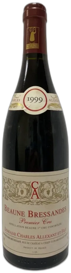 photo Domaine Allexant Charles & Fils Beaune les Bressandes 1er 1999 Bourgogne France