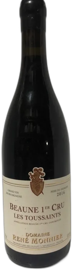 illustration du vin Domaine Rene Monnier Beaune Premier Cru les Toussaints Bourgogne France