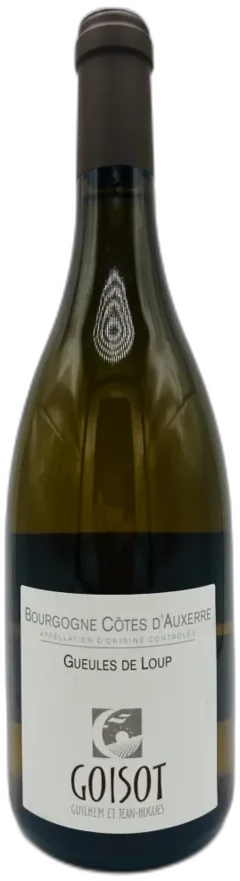 photo du vin Domaine Goisot Gueules de Loup Bourgogne Cotes d’Auxerre Bourgogne France
