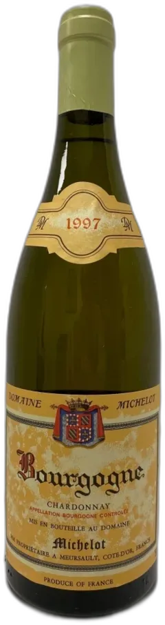 photo Domaine Michelot Bourgogne Chardonnay 1997 Bourgogne France