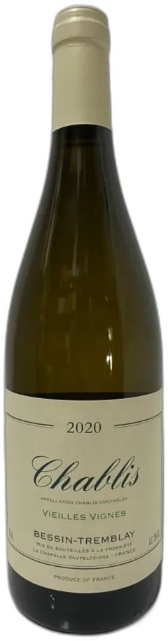 photo Domaine Jean-Claude Bessin Tremblay Chablis Vieilles Vignes 2020 Bourgogne France