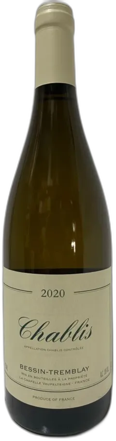 photo Domaine Jean-Claude Bessin Tremblay Chablis Chardonnay 2020 Bourgogne France